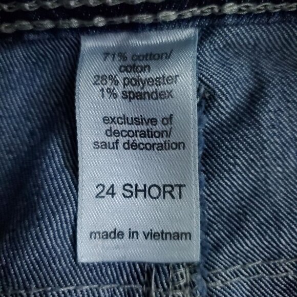 Maurices Bootcut Denim Jeans Women's Size 24 Short - Picture 5 of 7